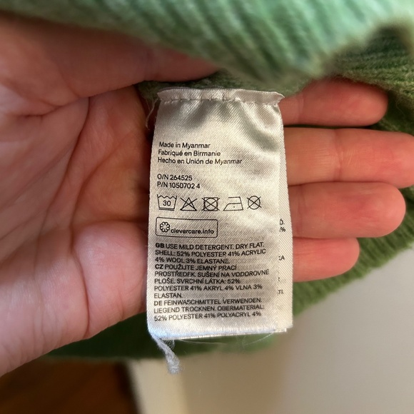 Green Sweater - Picture 3 of 3